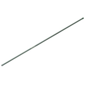 Dunkelgrüner Pflanzstab, 90 cm lang, 1,1 cm Durchmesser, für Rankhilfen.