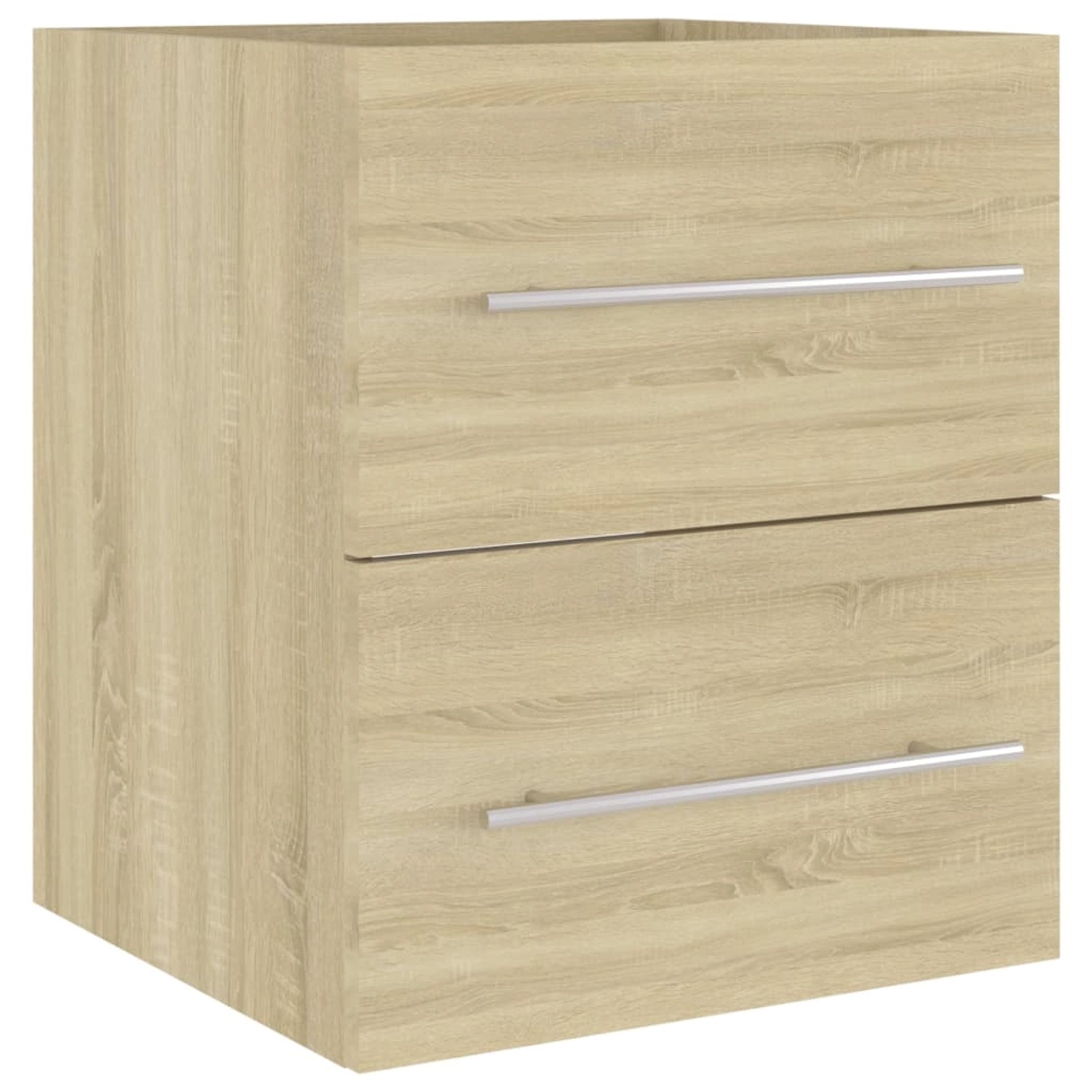 vidaXL Waschbeckenunterschrank Sonoma-Eiche 41x38,5x48cm Holzwerkstoff günstig online kaufen