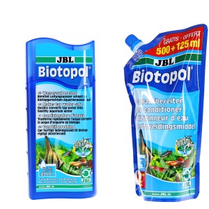JBL Biotopol Wasseraufbereiter Nachfüllpackung, 500+125ml für Aquarien.