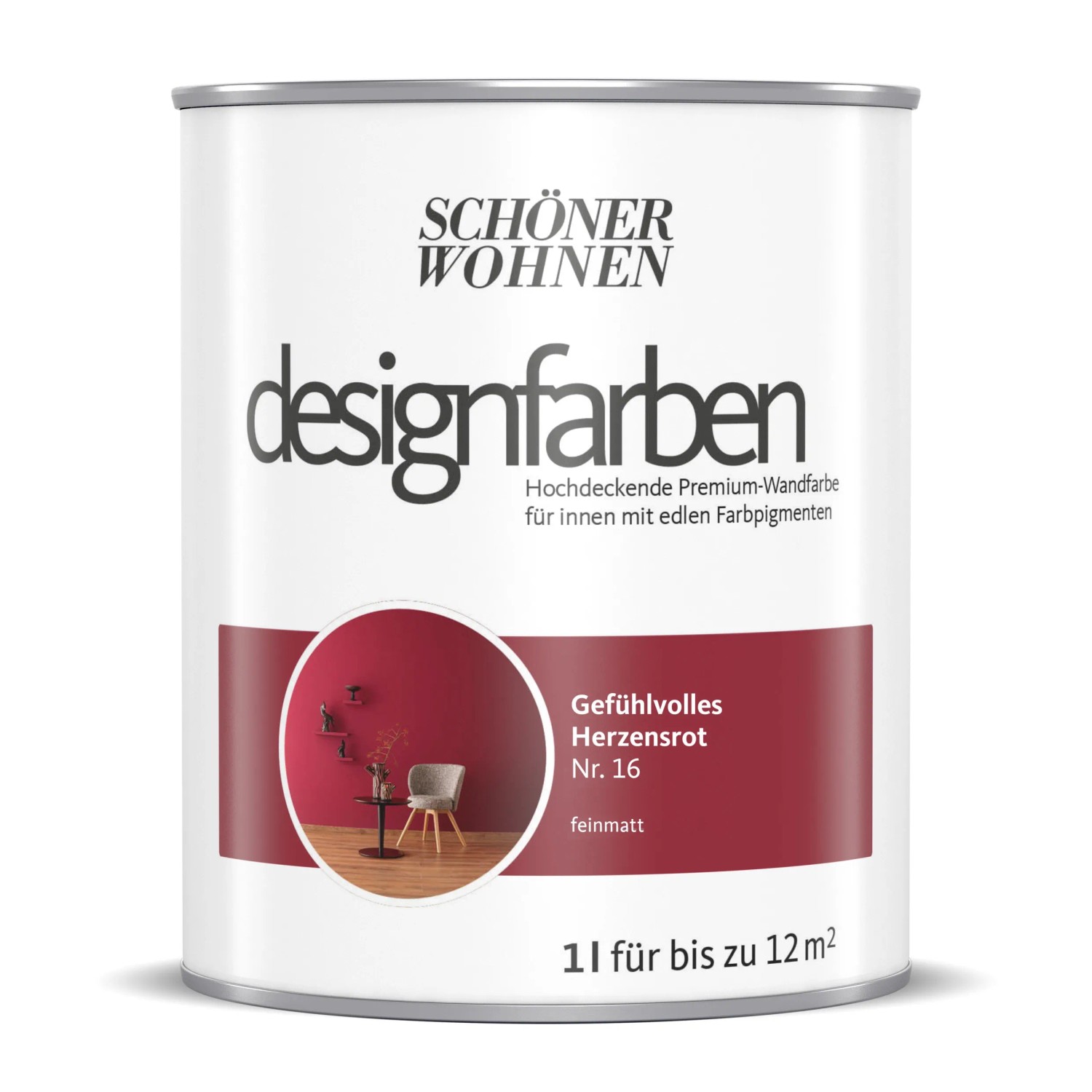 Schöner Wohnen Designfarben Gefühlvolles Herzensrot 1,