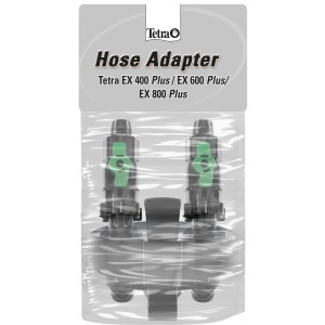 Tetra Schlauchadapter EX 400-800 Plus für Aquarium Außenfilter, mit O-Ringen.