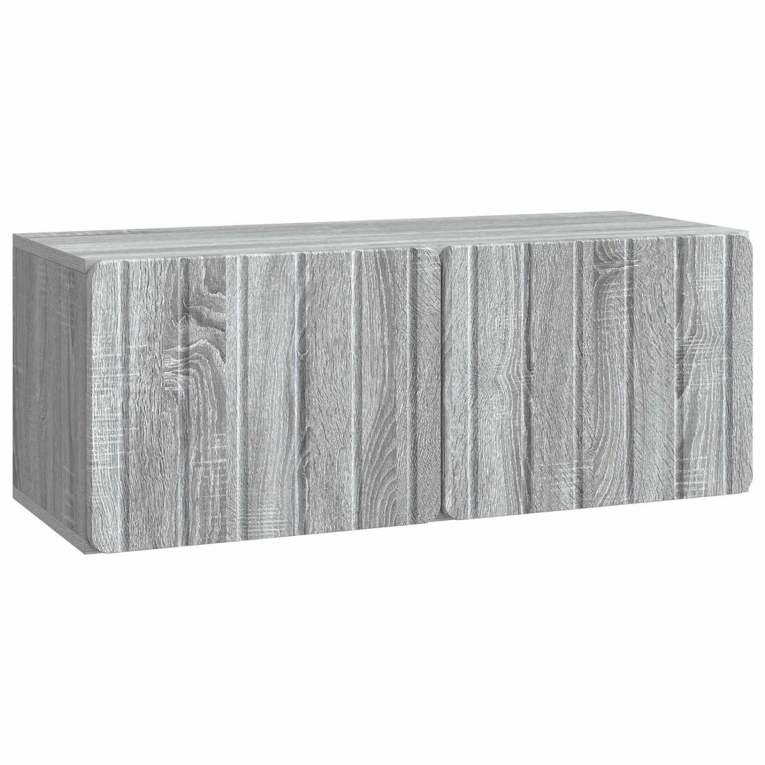vidaXL Wandmontierter TV-Schrank Graues Sonoma 78,5 x 31 x 30 cm 898381