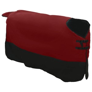 vidaXL Pferdedecke, dunkelgrün/schwarz, 165cm, Polyester, atmungsaktiv und wasserdicht.