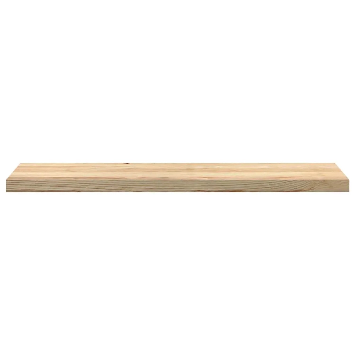 Unbehandelte Eichenholz Treppenstufe, 110x30x2 cm, für Treppen oder als Fensterbank.