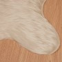 vidaXL Kunstschaffell Teppich Tafalla Beige 50 x 80 cm Polyester 42021496_7