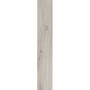 Bodenfliese Durmast Grau, 20x120 cm, Feinsteinzeug in Holzoptik für Innen- und Außenbereiche.