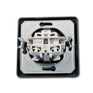 TEM EKONOMIK Schuko Steckdose Anthrazit 250V16A UP