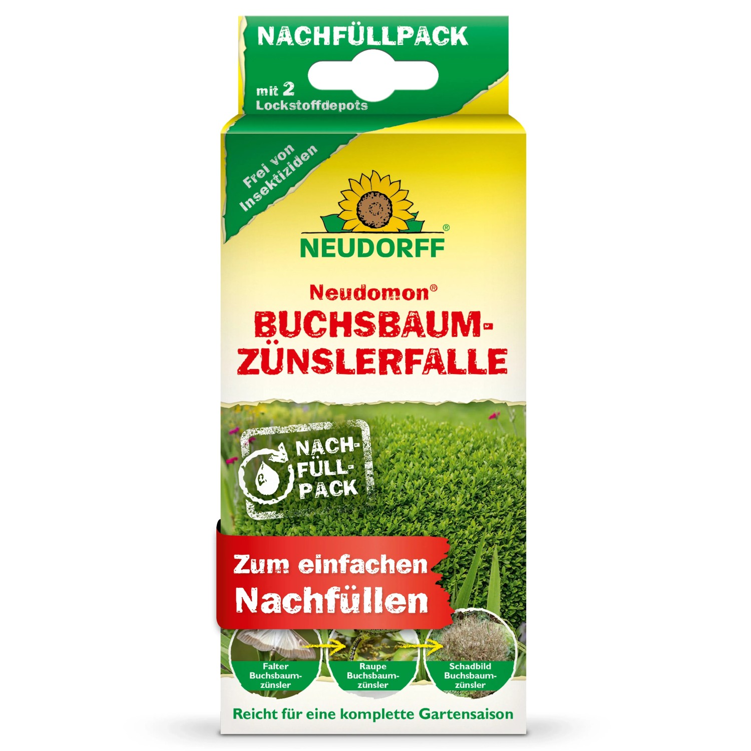 Neudorff 33439 Neudomon Set Esche per Vermi delle prugne