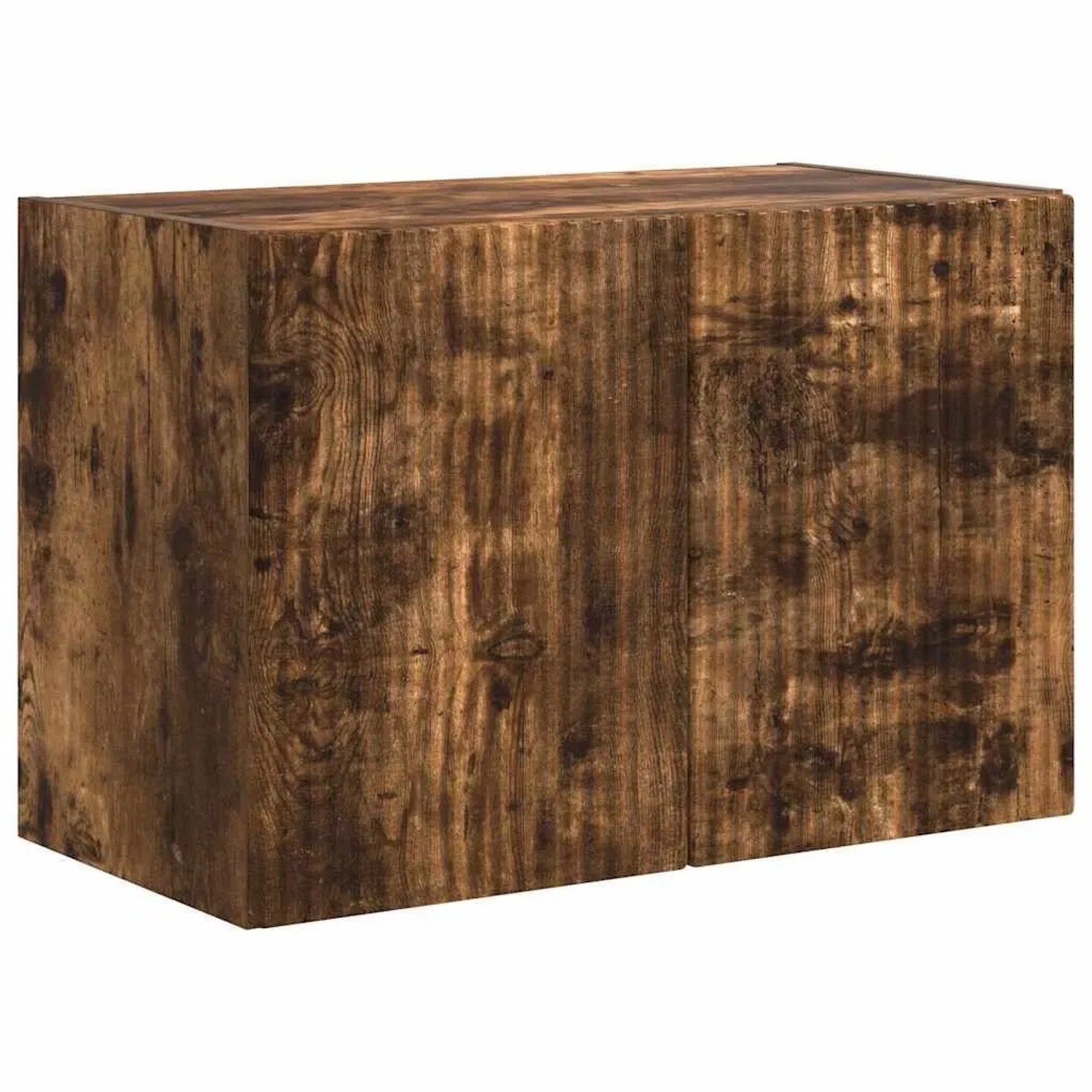 vidaXL TV-Wandschrank Wandmontiert Geräucherte Eiche 59,5 x 31 x 40 cm 892339