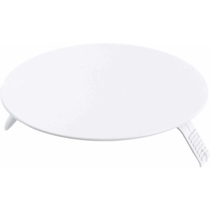 Weißer ISO-Dosendeckel, Ø 70 mm, 25er-Pack zum Verschließen von Unterputzdosen.