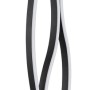 Moderne LED-Stehleuchte Geronimo in Schwarz, Design-Lampe für Wohnräume.