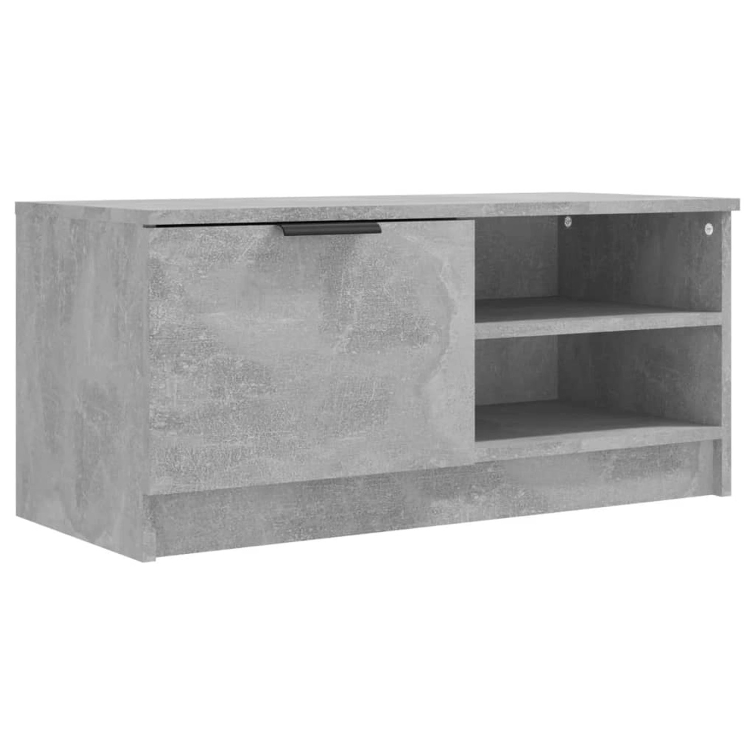 VidaXL TV-Schrank Betongrau 80x35x36,5 cm Holzwerkstoff günstig online kaufen