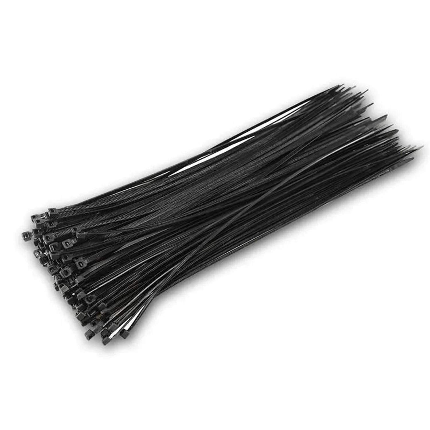 ChiliTec Kabelbinder 300mm x 35mm Schwarz 100er Pack