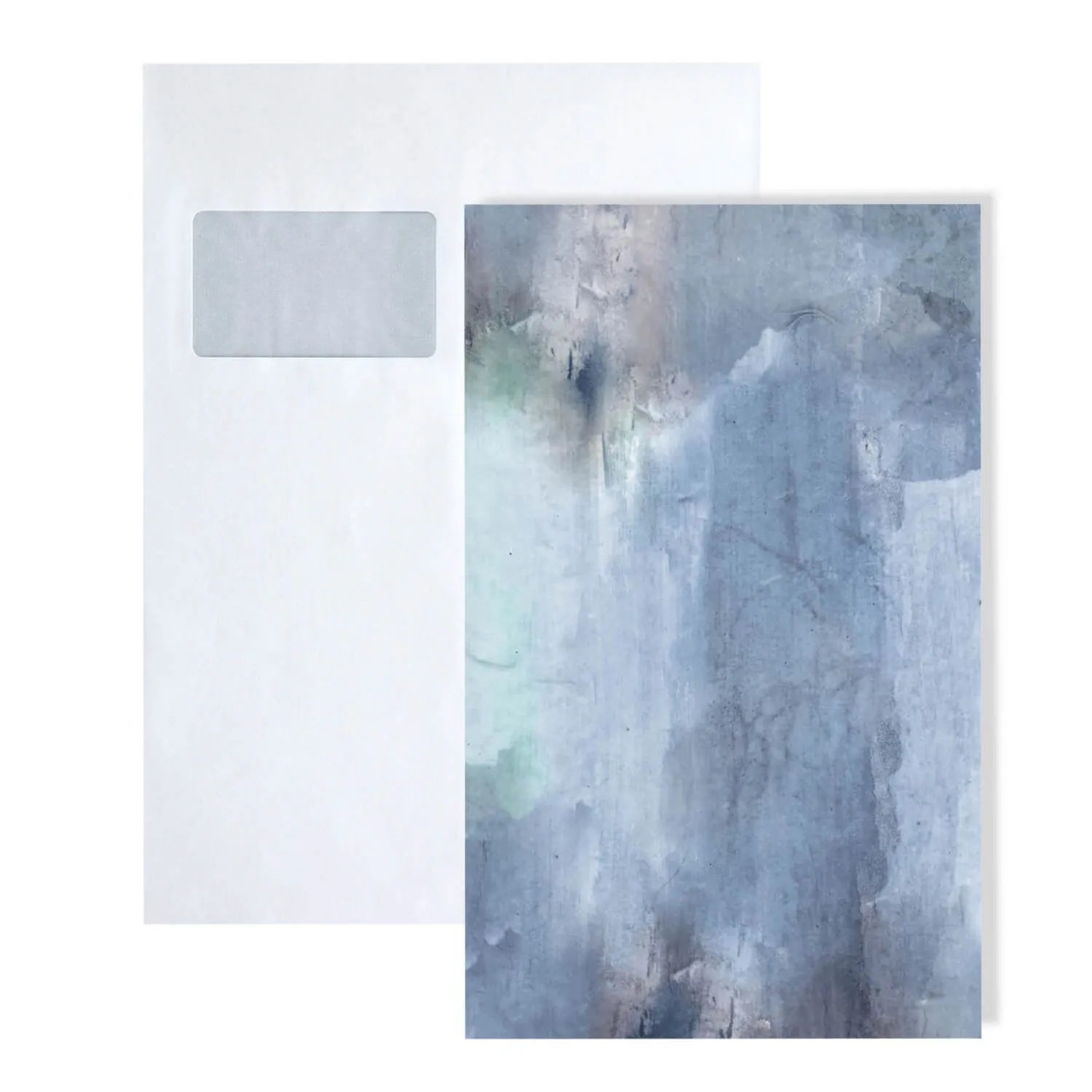 PROFHOME S-782072-GU DIN A4 Muster der Aquarell-Stil-Tapete 1 Musterstück