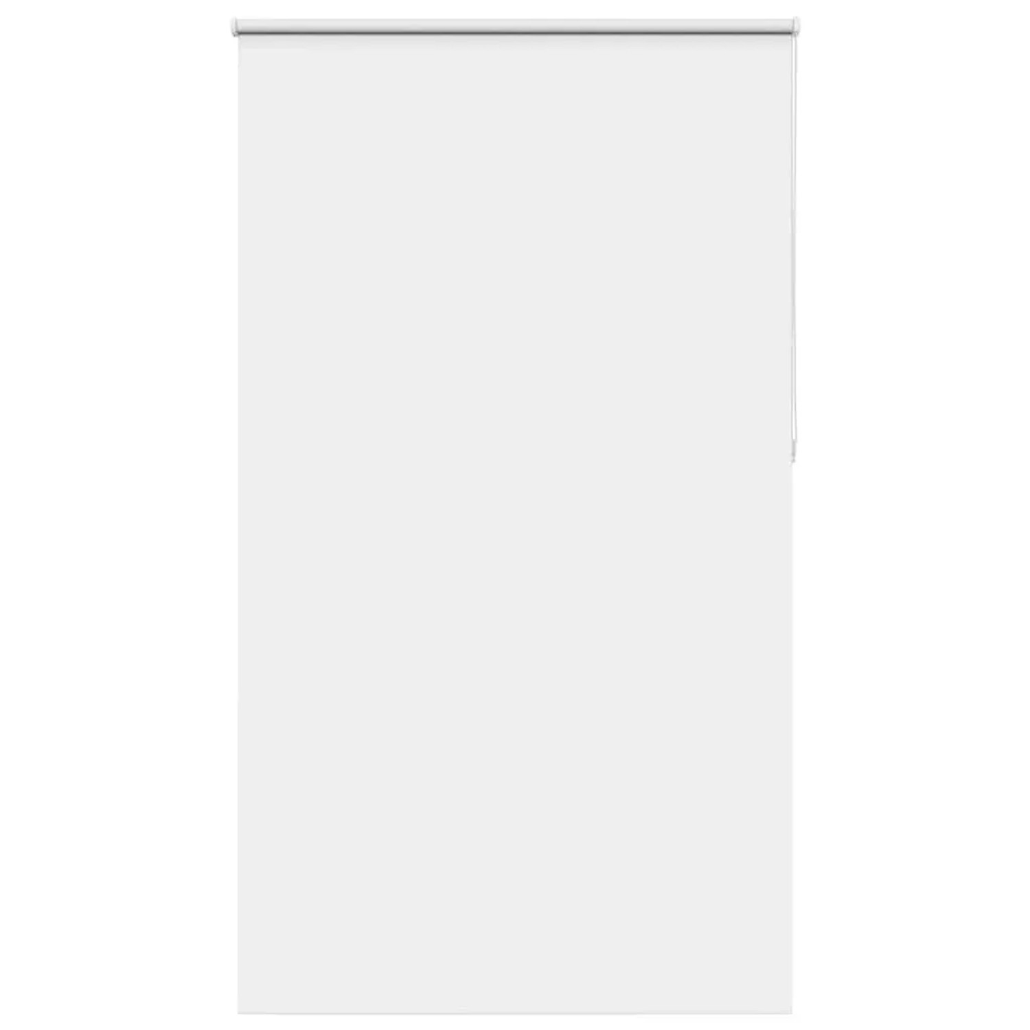 vidaXL Verdunkelungsrollo Weiß 120x230cm Stoffbreite 116,6cm Polyester 4011 günstig online kaufen