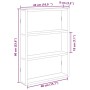 vidaXL Wandregal Sonoma-Eiche 43x9x60 cm Holzwerkstoff 860051_9