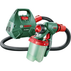 Bosch PFS 3000-2 Feinsprühsystem für Lacke, Lasuren und Wandfarben.
