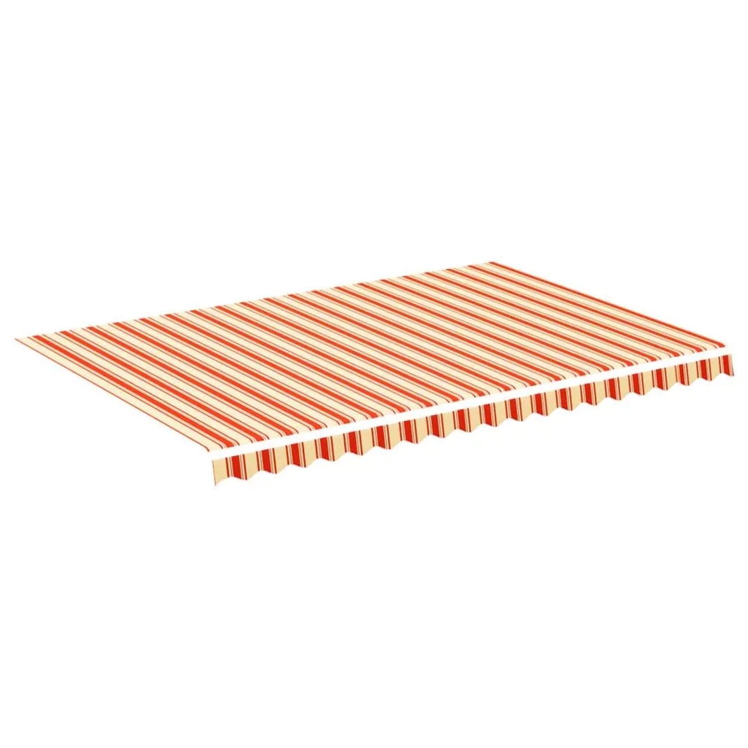 vidaXL Markisenbespannung Gelb und Orange 4,5x3 m 312019