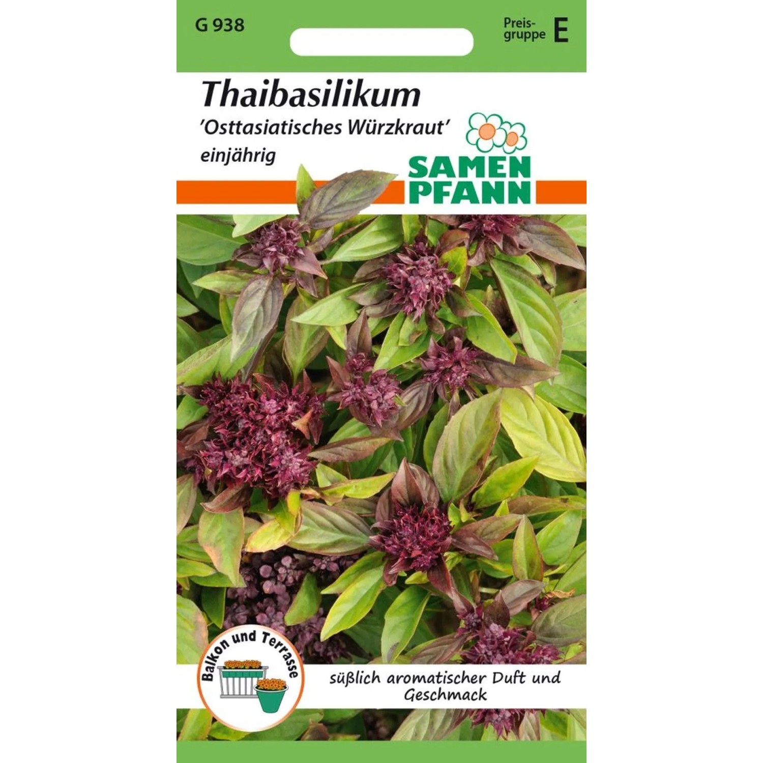 SAMEN PFANN Thai Basilikum
