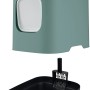 Rotho Katzentoilette Biala in Mistletoe Green, mit Schaufel und Filter. Katzenklo mit Deckel und Magnetverschluss.