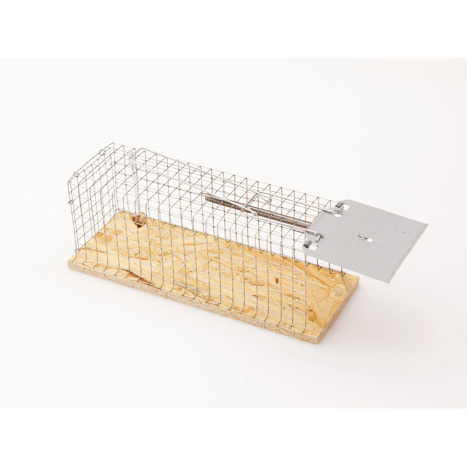 Drahtkäfig-Rattenfalle aus Holz und Metall, Lebendfalle für den Garten oder Innenbereich.