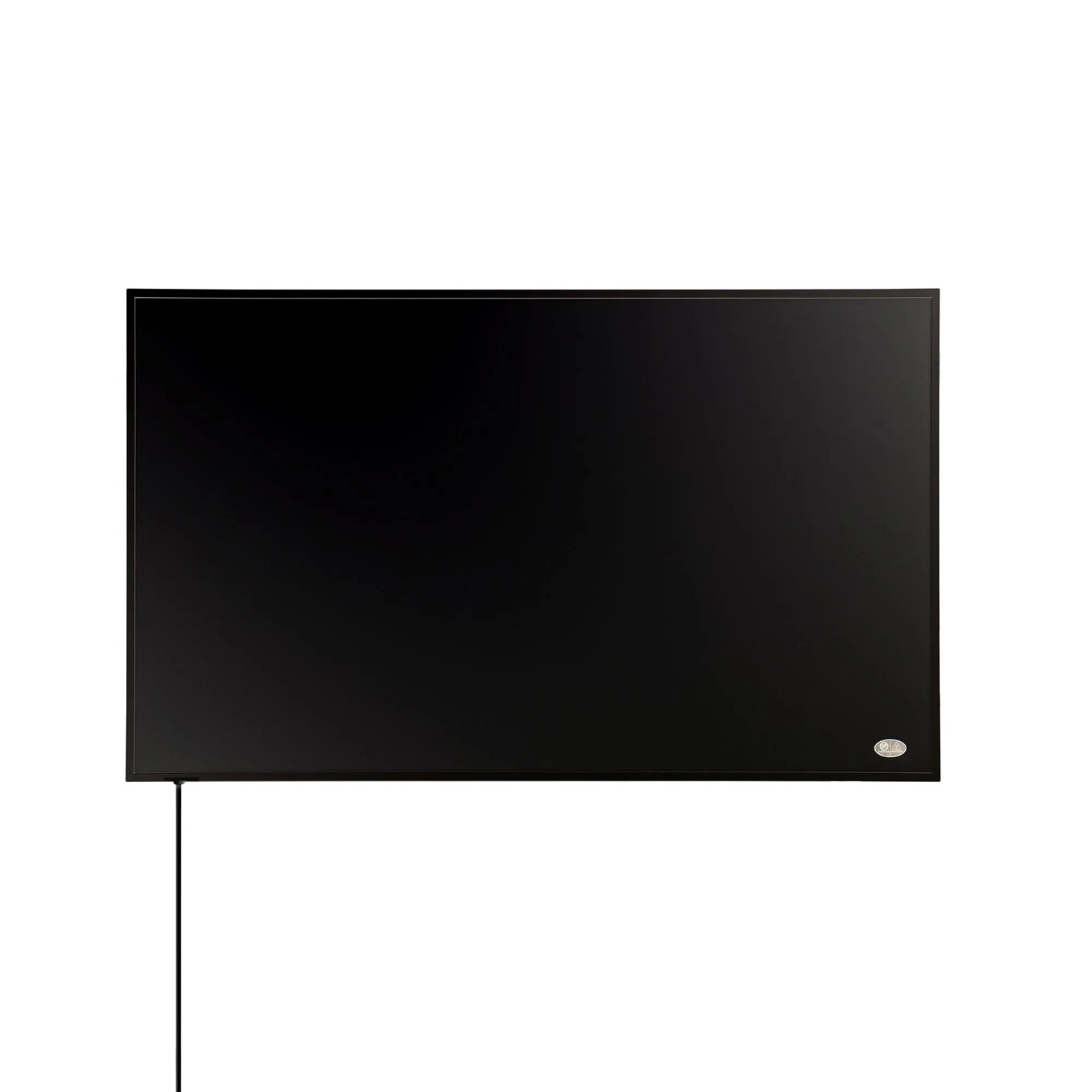 Könighaus Infrarotheizung Black Edition 600 W Kabelausgang Quer Rechts