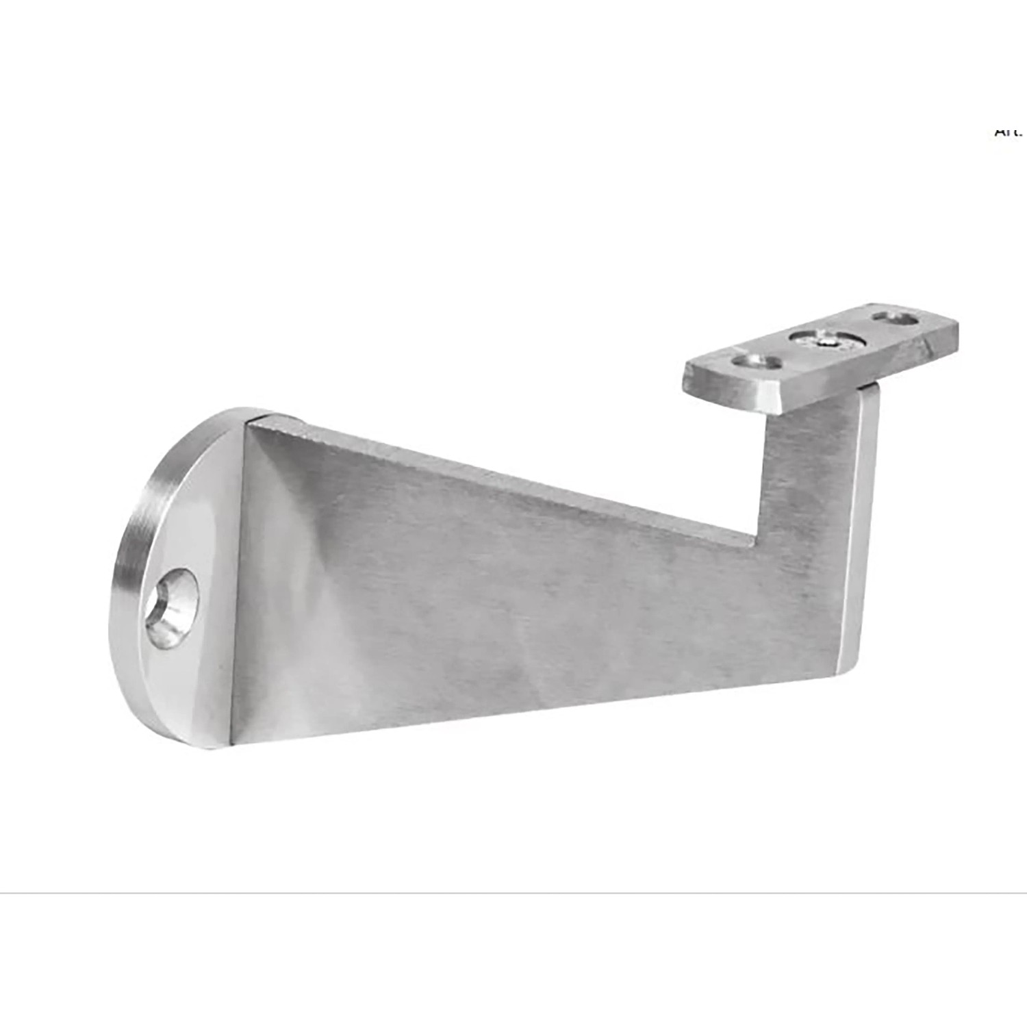 Handlaufkonsole Edelstahl V2A für Holzhandlauf Ø 52 mm - Zubehör Set