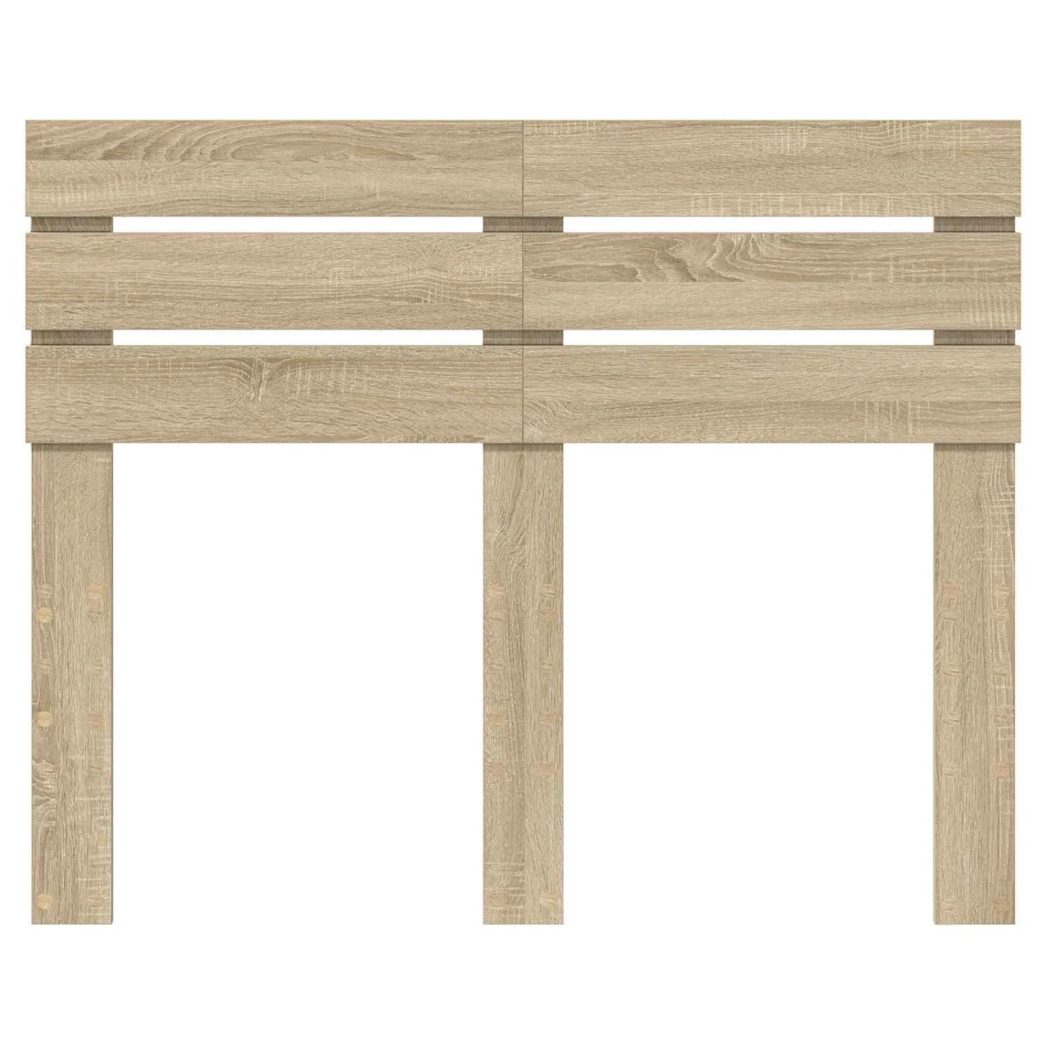 vidaXL Kopfteil mit Kopfteil Sonoma-Eiche 120 cm Holzwerkstoff 888215