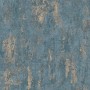 Erismann Vliestapete Casual Chic in Betonoptik Blau, detailreiche Struktur.