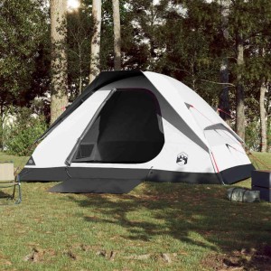 Furnicato Campingzelt Kuppelzelt Weiß 274 X 213 X 150 Cm Verdunkelnd