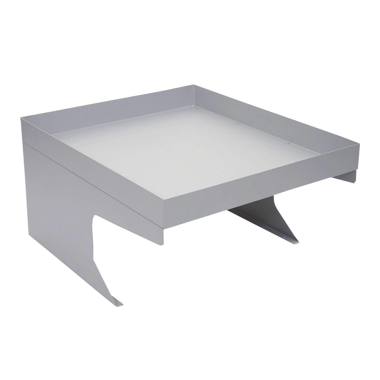 PROREGAL Mähroboter-Garage Mit Pflanzkasten 37x60x70cm Metall Grau günstig online kaufen