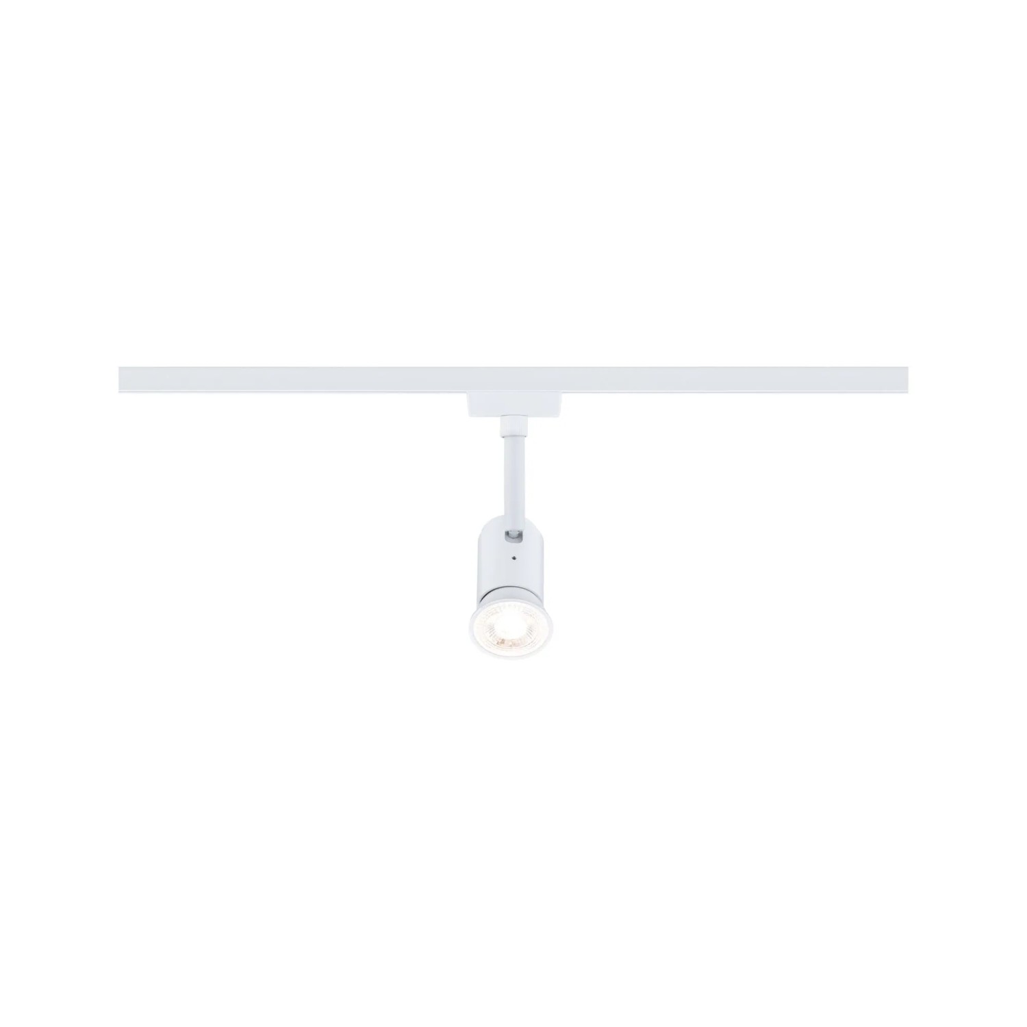 Paulmann URail Schienenspot Runa, signalweiß, Ø 3,5 cm. Spotlight für LED-Schienensysteme.