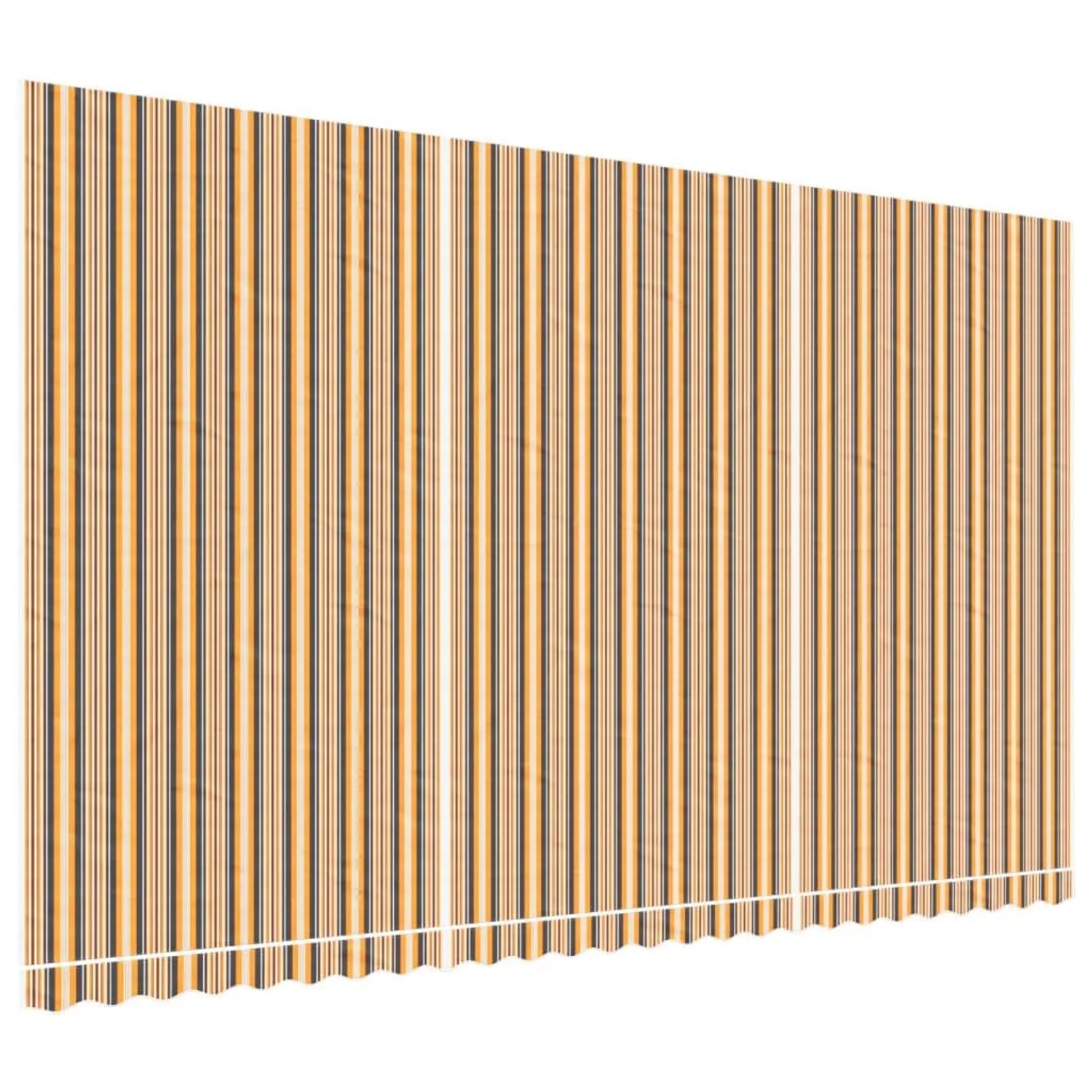 Furnicato Markisenbespannung Mehrfarbig Gestreift 6x35 M