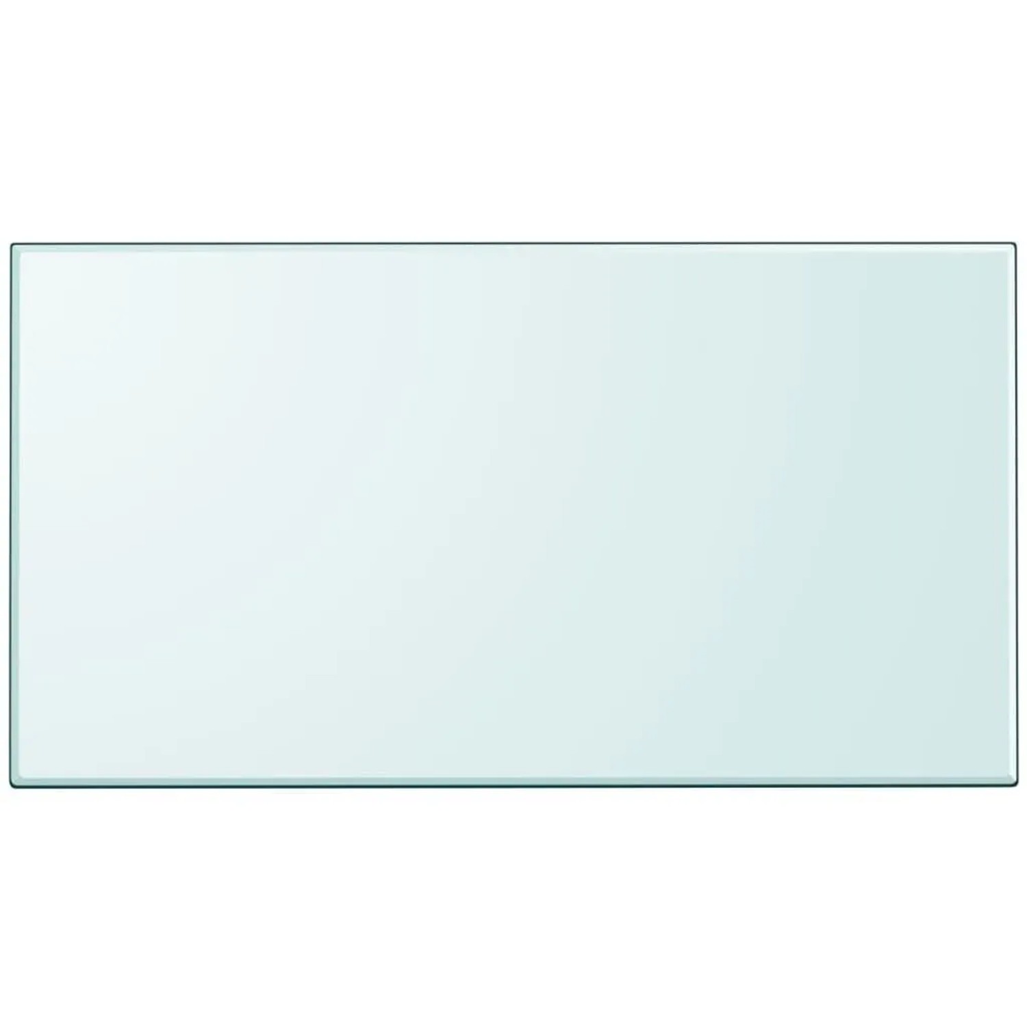 vidaXL Tischplatte aus Gehärtetem Glas Rechteckig 1200x650 mm 243634