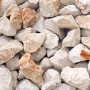 Kalksteinsplitt Dalmatien-Beige, 22-32 mm, Zierkies für Garten und Landschaftsbau.