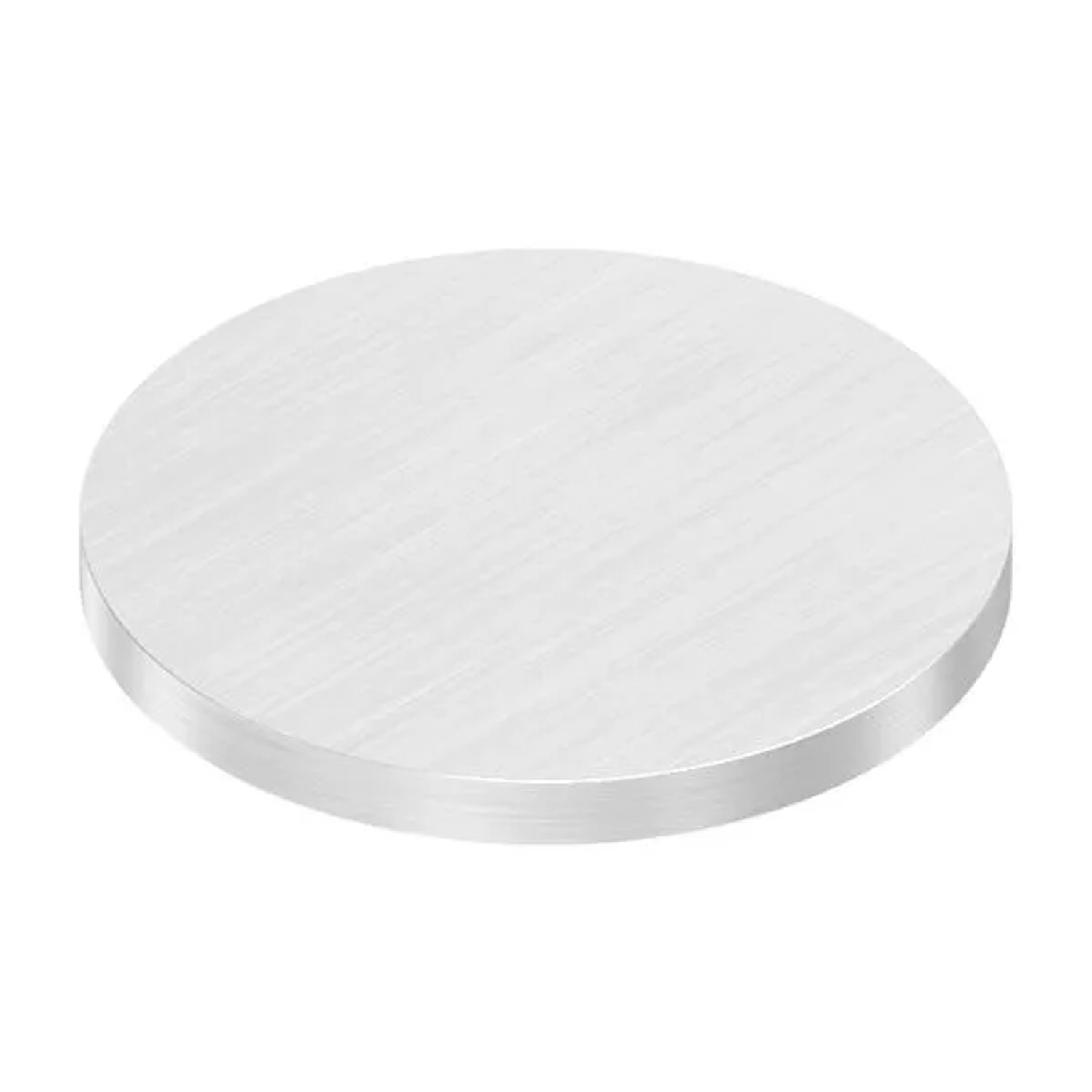 FeNau Ronde Maße Ø 48x4 mm Mit Längsschliff V4A