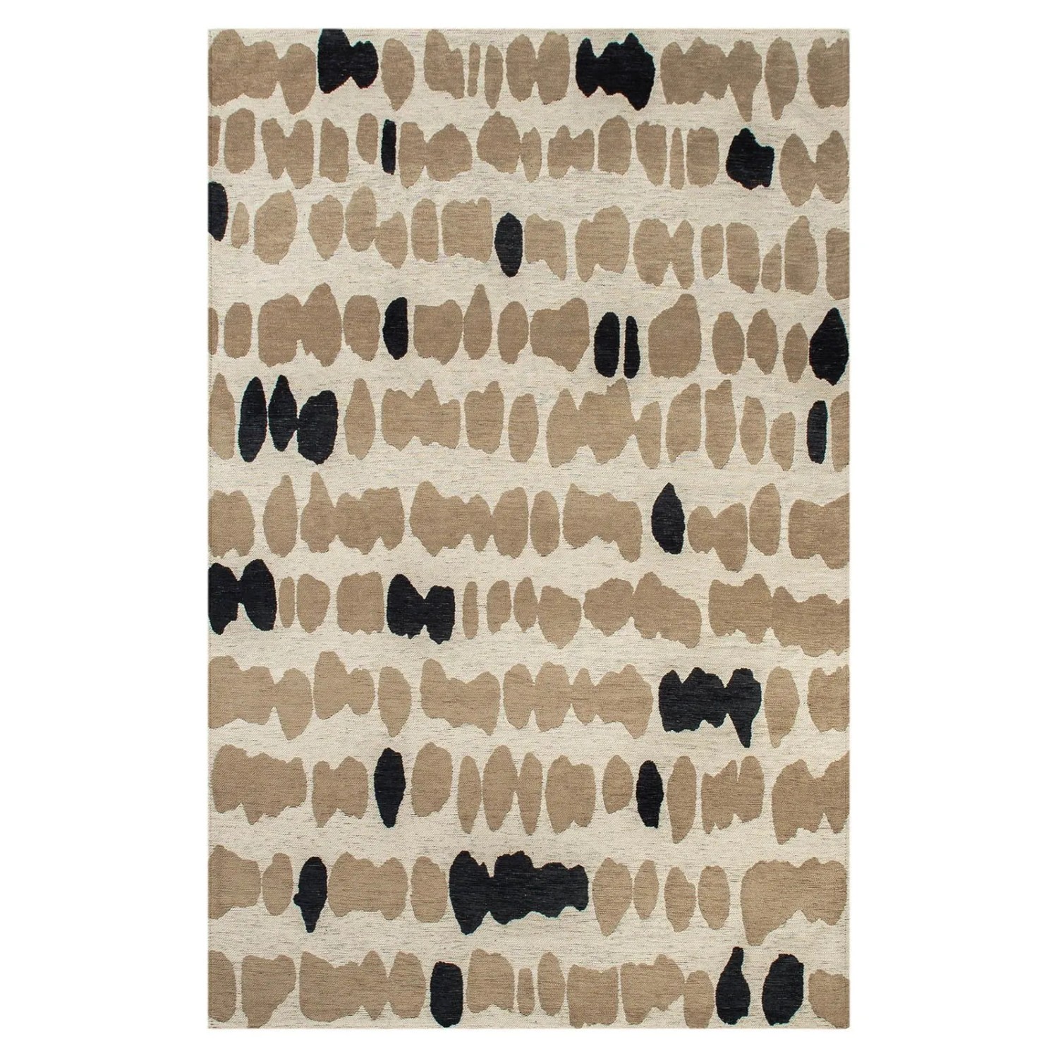Lola&Moi Teppich Men In Black Schwarz 170x240cm