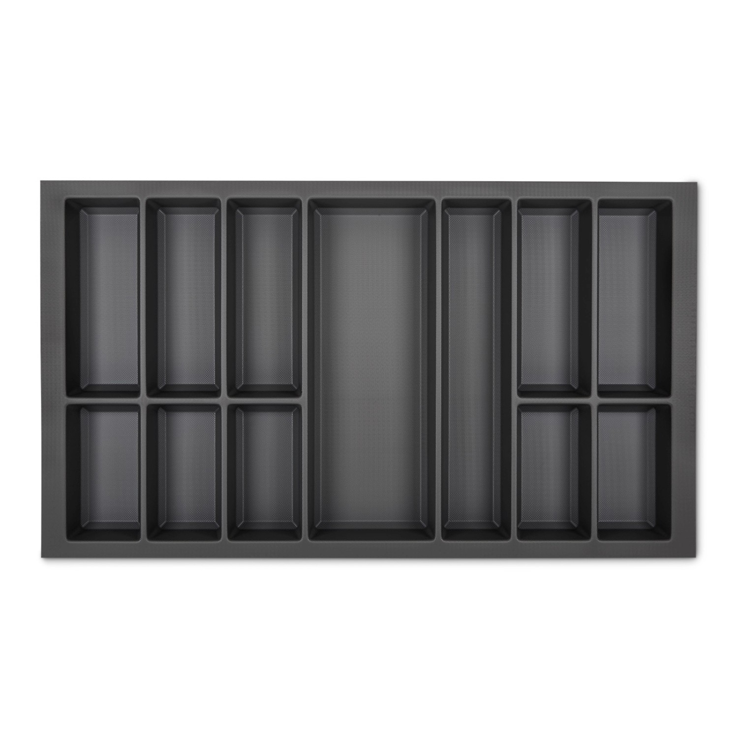 SOTECH Orga-Box VII Besteckeinsatz Basaltgrau 900 mm Höhe 50,5 mm mit Softt günstig online kaufen