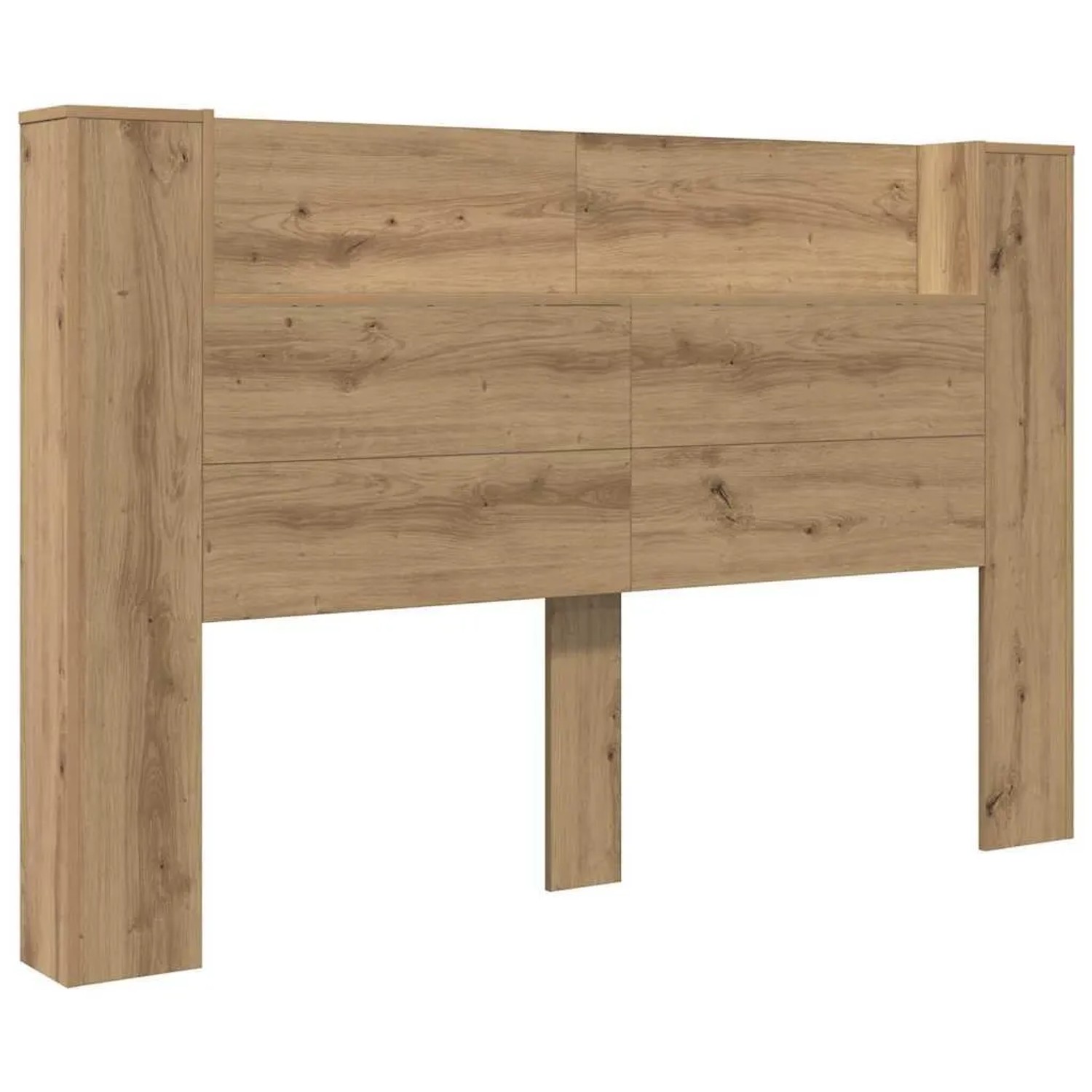 vidaXL Kopfteil Artisan-Eiche 160 x 17 x 104,5 cm Holzwerkstoff 3418678