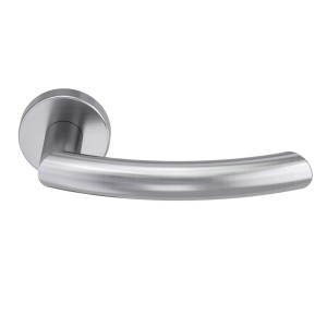 Novadoors Türgriff Nova Amico, Edelstahl, rosettenlos für Innentüren.