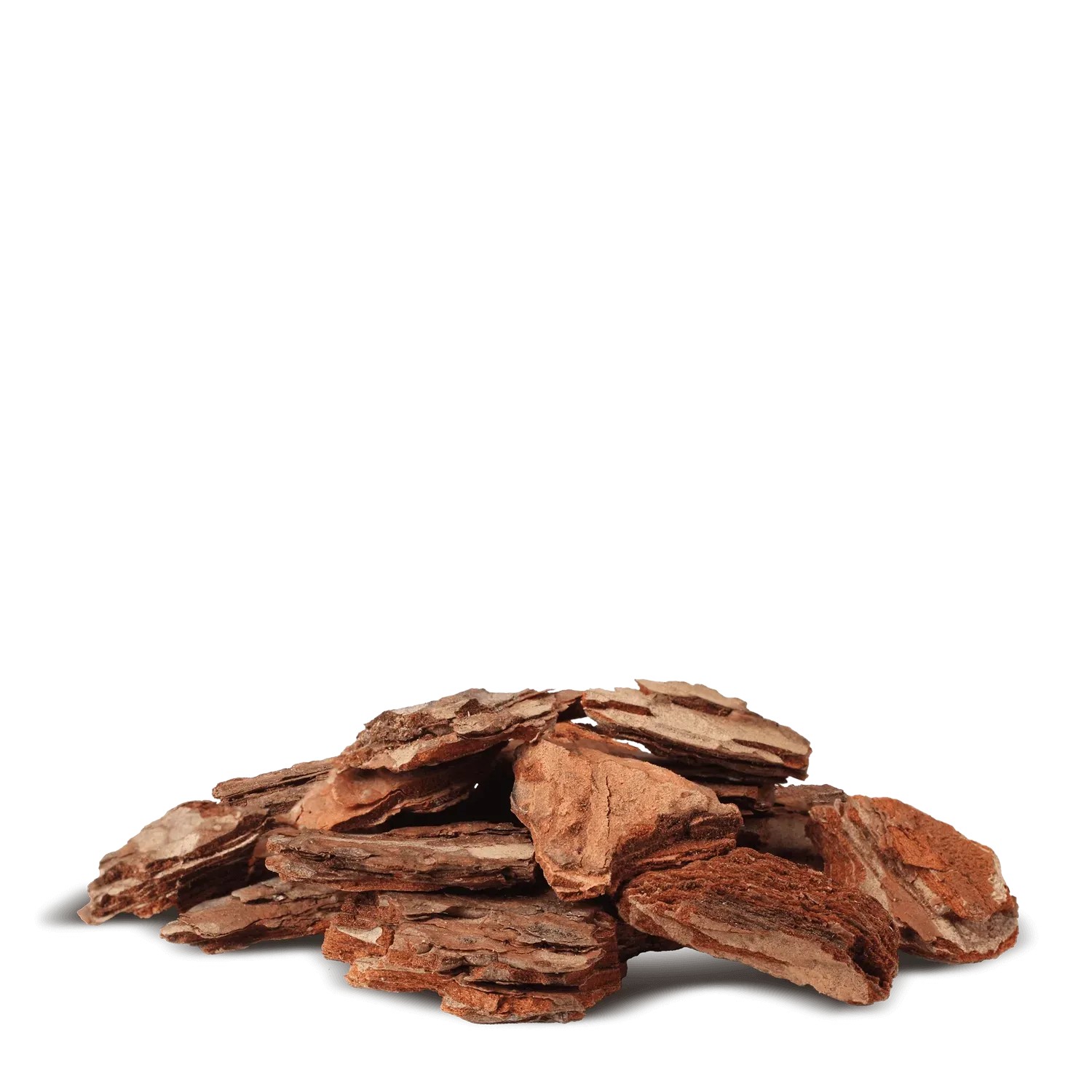 Haufen Galamio Pinienrinde Deko Plus (60l) mit grober Körnung.