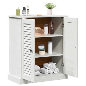 vidaXL Badezimmerschrank VIGO Weiß und Antikweiß 68 x 34 x 80 cm 4019108