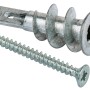 Fischer GKM SK Metalldübel mit Schraube, geeignet für Gipskarton- und Gipsfaserplatten.