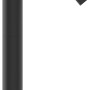Ideal Standard Waschtischarmatur Ceraline, Silk Black. Hoher Auslauf mit Push-Open Ventil.