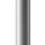 Hettich Tischbein, Ø 30 mm, 300 mm hoch, in Aluminium-Optik. Möbelbein für Tische.