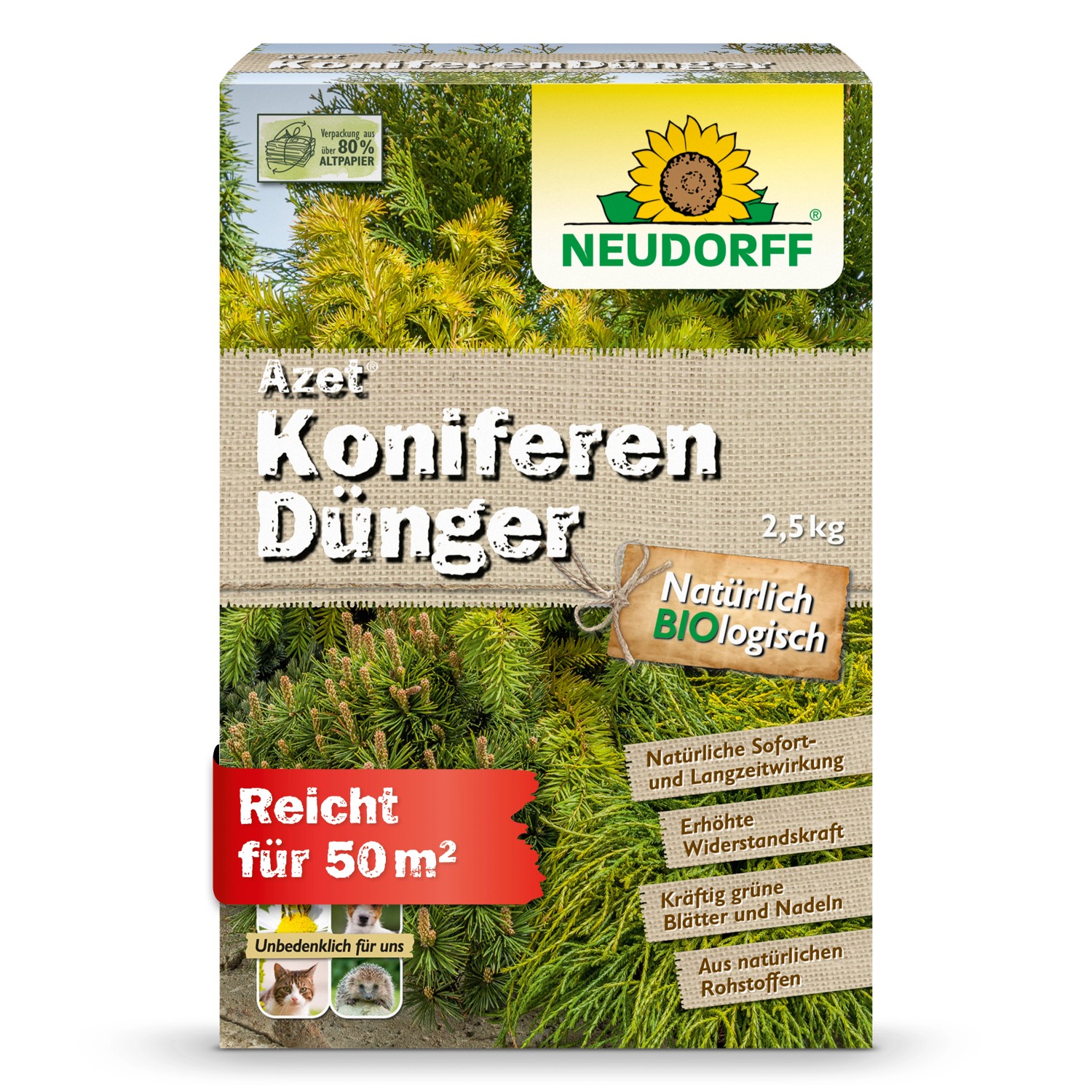 Neudorff Azet Koniferen-Dünger 2,5 kg