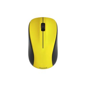 Hama Optische 3-Tasten-Funkmaus MW-300 V2 Geräuschlos USB-Empfänger Gelb