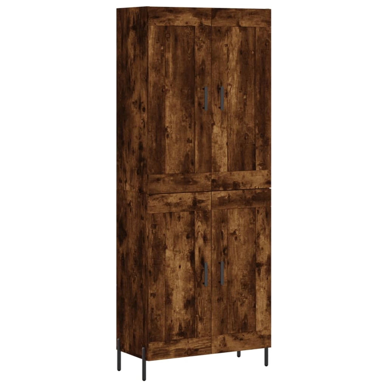 vidaXL Highboard Räuchereiche 69,5x34x180 cm Holzwerkstoff 3199694 günstig online kaufen