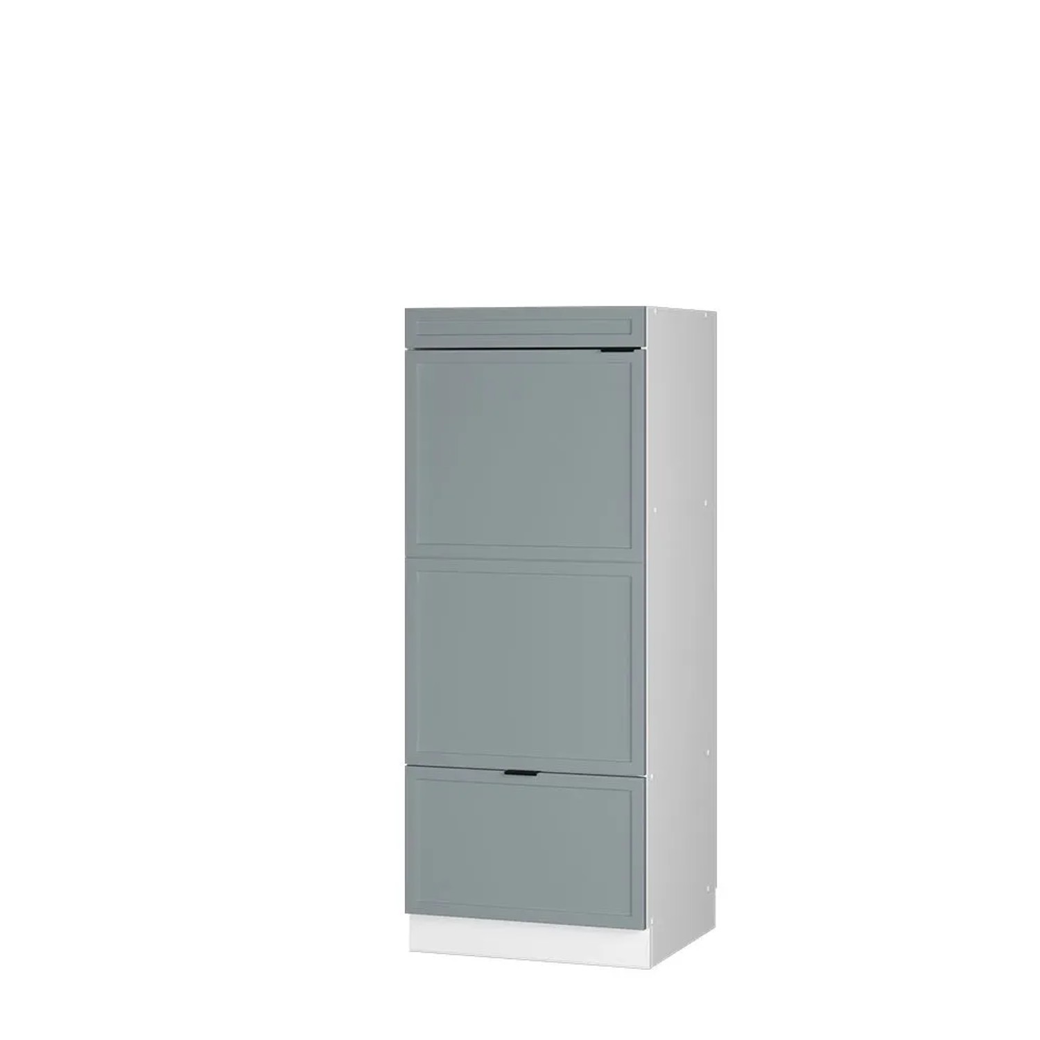 Vicco Vorratsschrank Fame-Line Hellblau-grau/Weiß 60 x 154