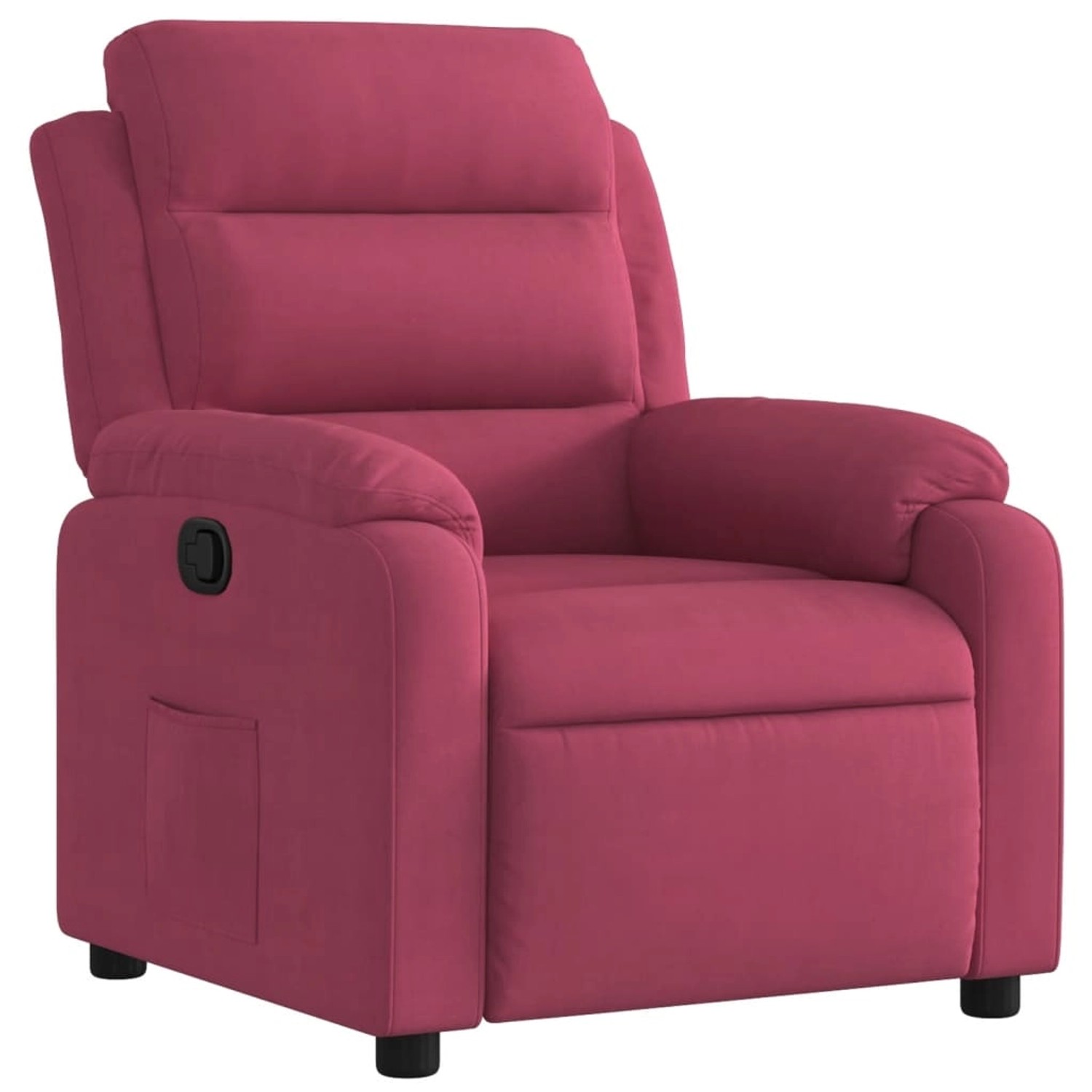 vidaXL Relaxsessel Weinrot Samt 373505 günstig online kaufen